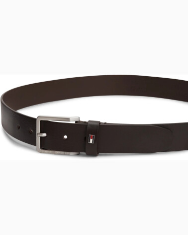 Tommy Hilfiger Leder Gürtel mit Schnalle