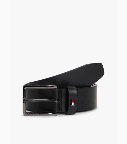 Cinturón de cuero Tommy Hilfiger con hebilla