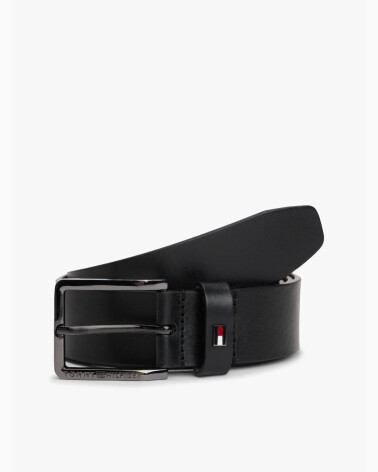 Tommy Hilfiger Leder Gürtel mit Schnalle