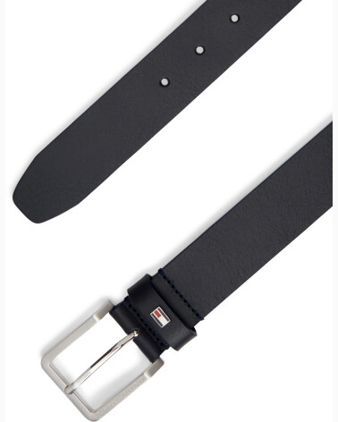 Cinturón de cuero Tommy Hilfiger con hebilla