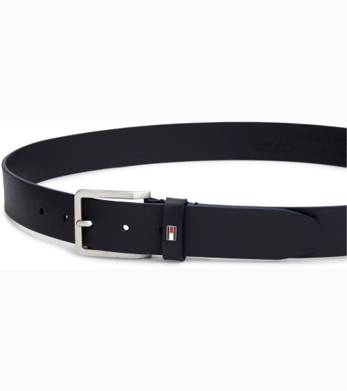 Tommy Hilfiger Leder Gürtel mit Schnalle