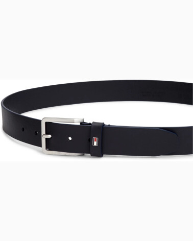 Cinturón de cuero Tommy Hilfiger con hebilla