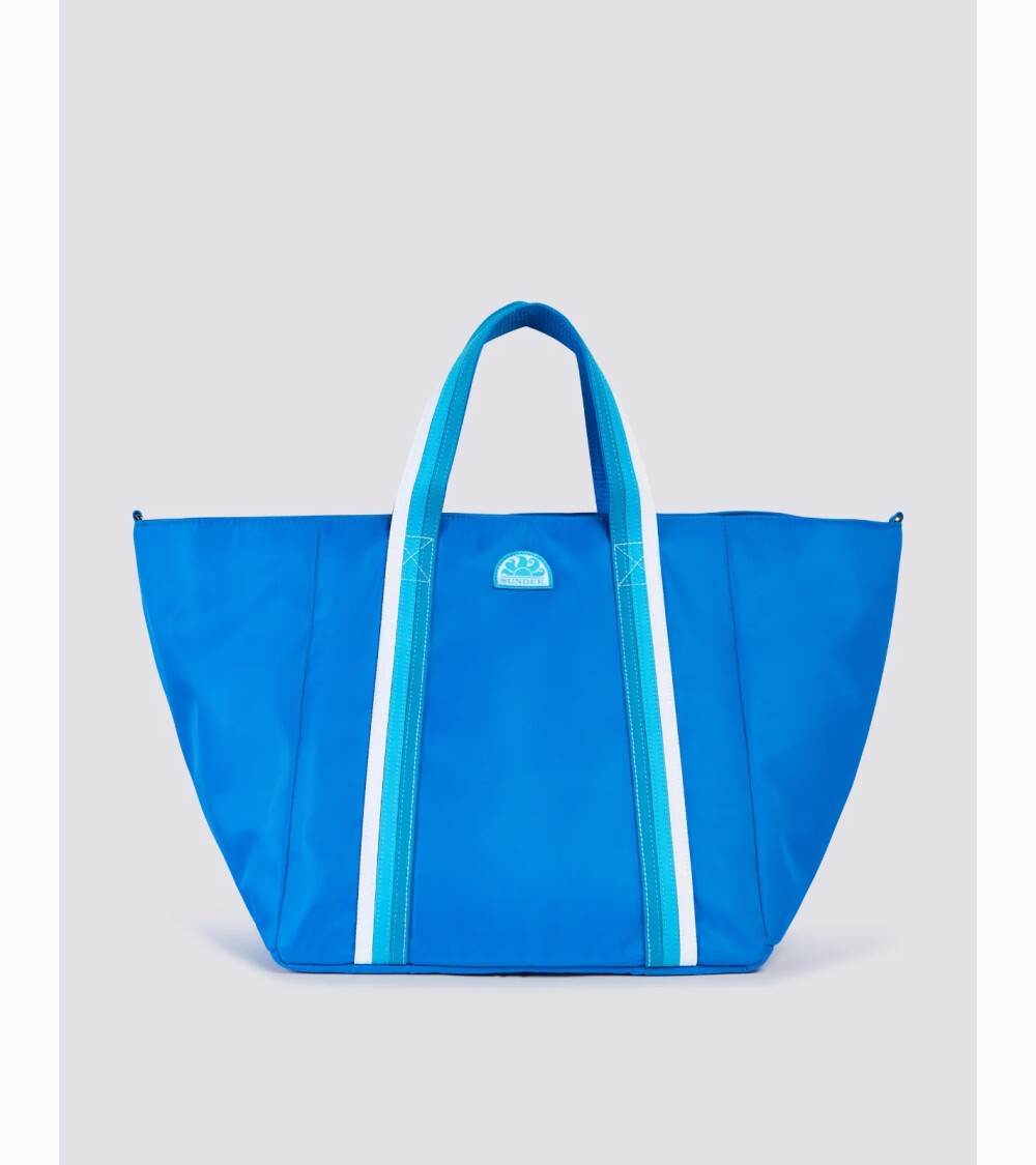 Sundek nylon handbag with zip