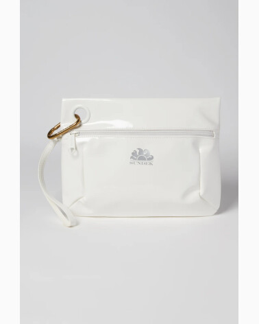 Sundek shiny beach bag zip