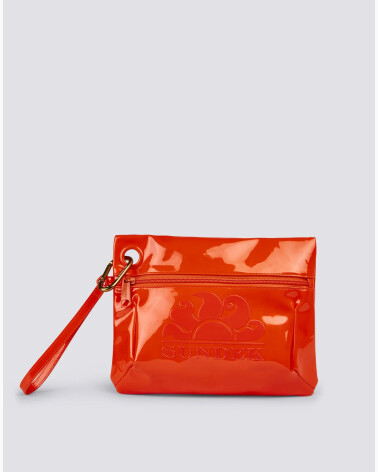 Sundek borsa mare lucida zip