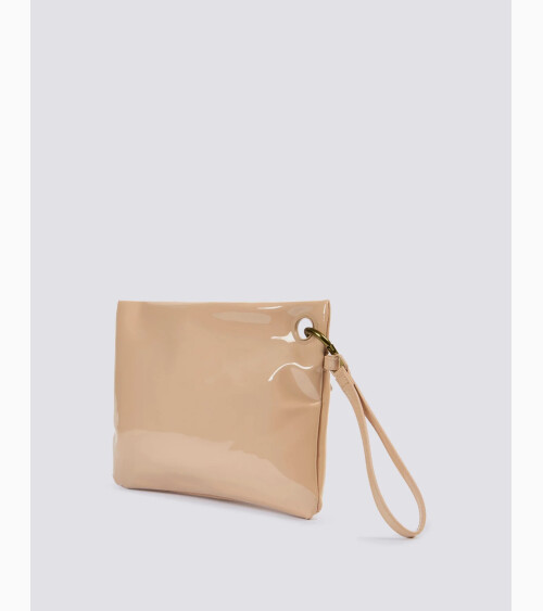 Sundek shiny beach bag zip