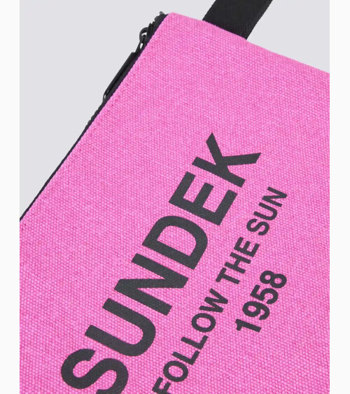 Sundek borsa mare con chiusura zip