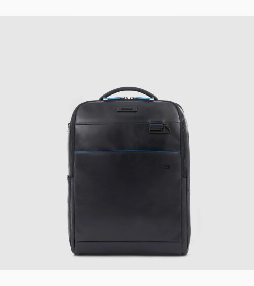 Piquadro mochila para portátil de 15,6" en cuero