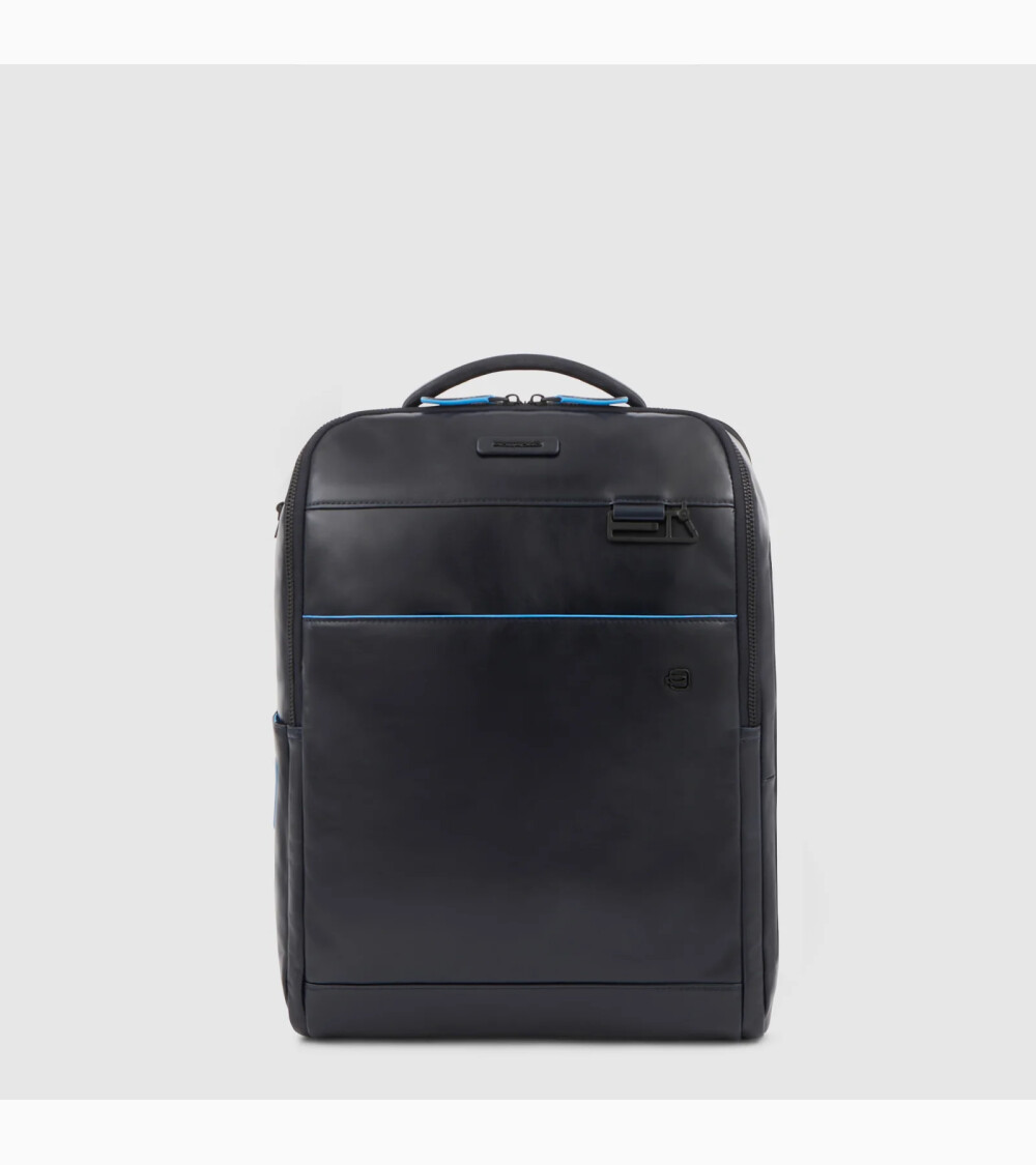 Piquadro mochila para portátil de 15,6" en cuero