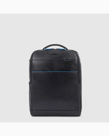 Piquadro mochila para portátil de 15,6" en cuero