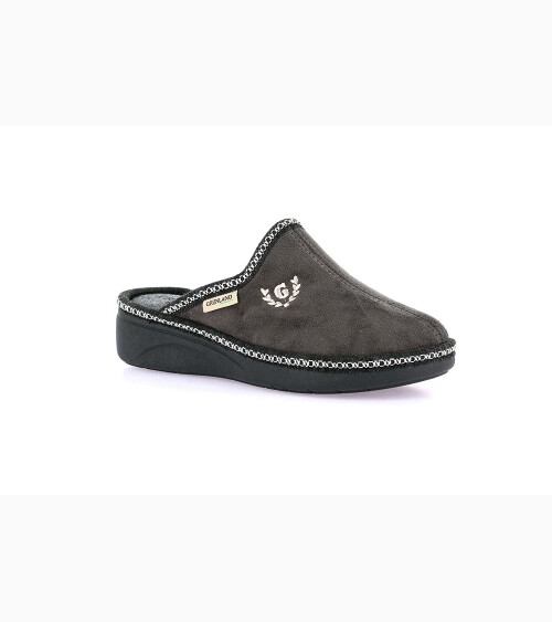 Grunland pantofole mocassino scamosciato