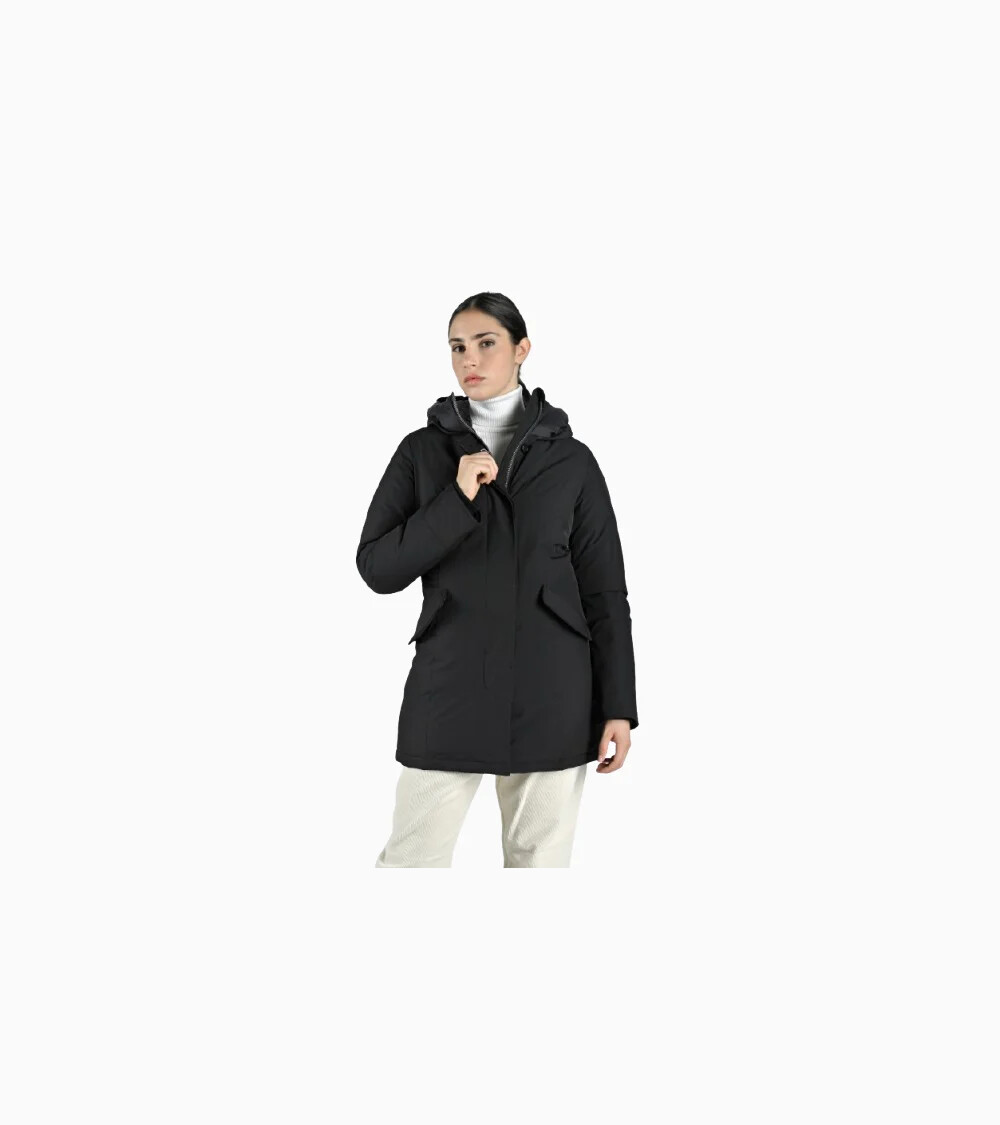 Canadian cappotto con cappuccio zip