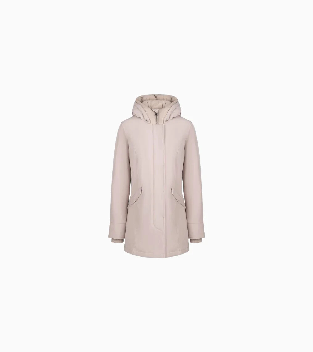 Canadian hooded coat zip