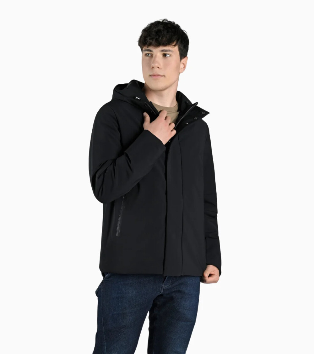 Canadian manteau avec capuche et col haut