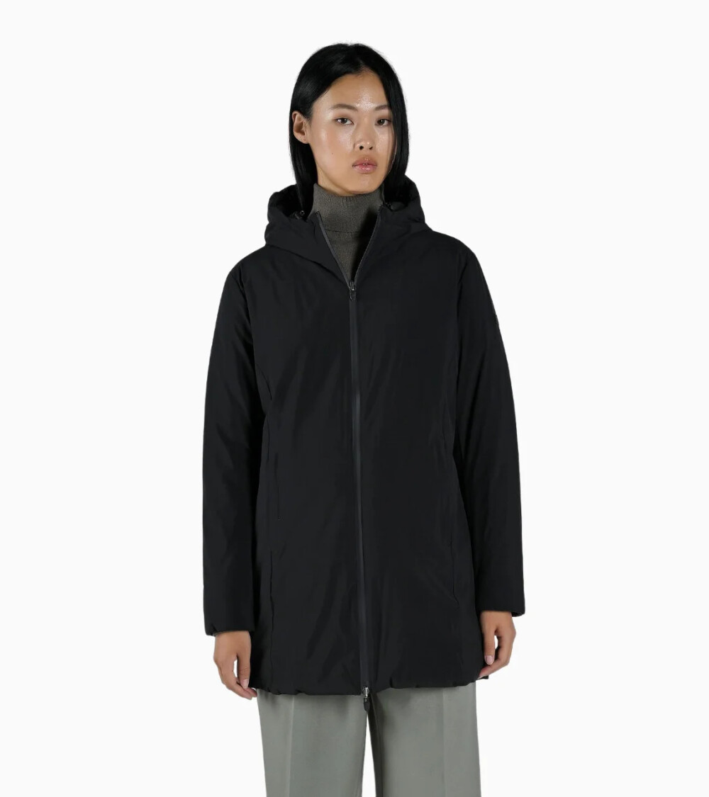 Cappotto lungo Canadian con cappuccio