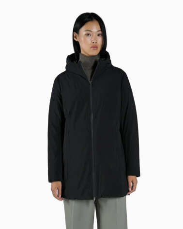 Long Canadian Coat with Hood