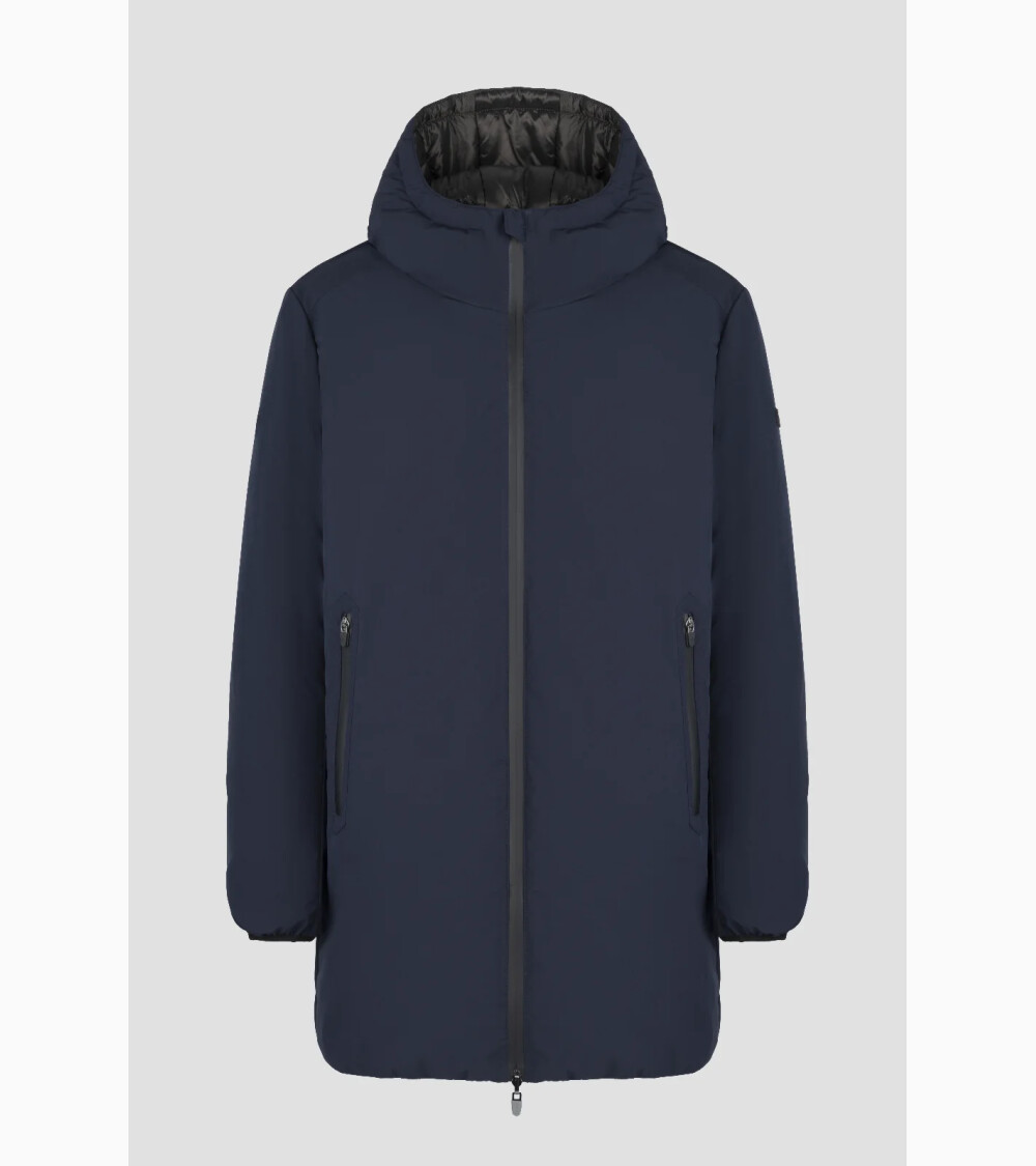 Manteau Long Canadian avec Capuche