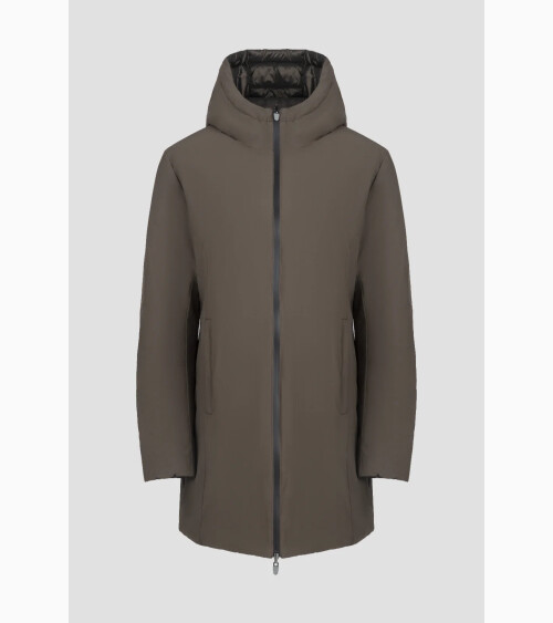 Canadian cappotto con cappuccio e zip