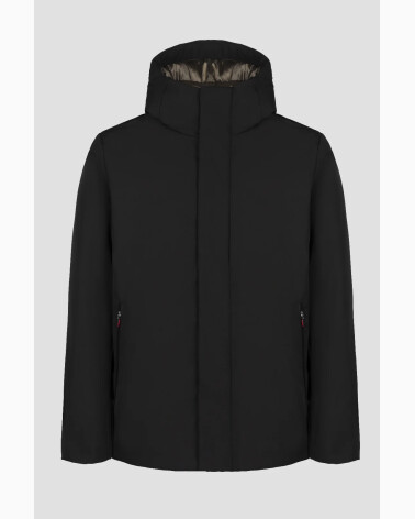 Canadian hooded coat and pockets