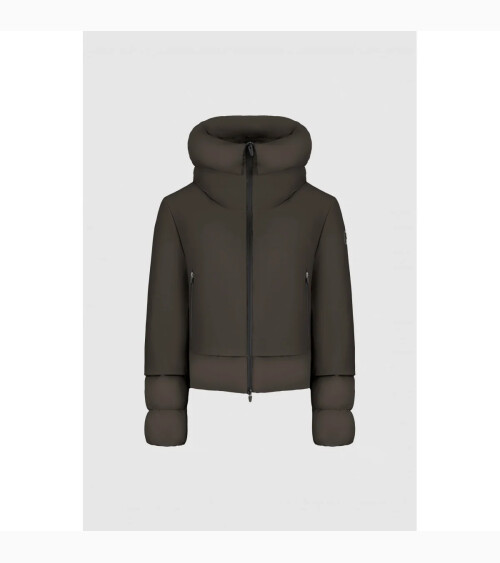 Canadian cappotto corto cappuccio