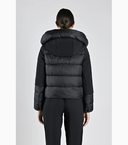 Canadian cappotto corto cappuccio