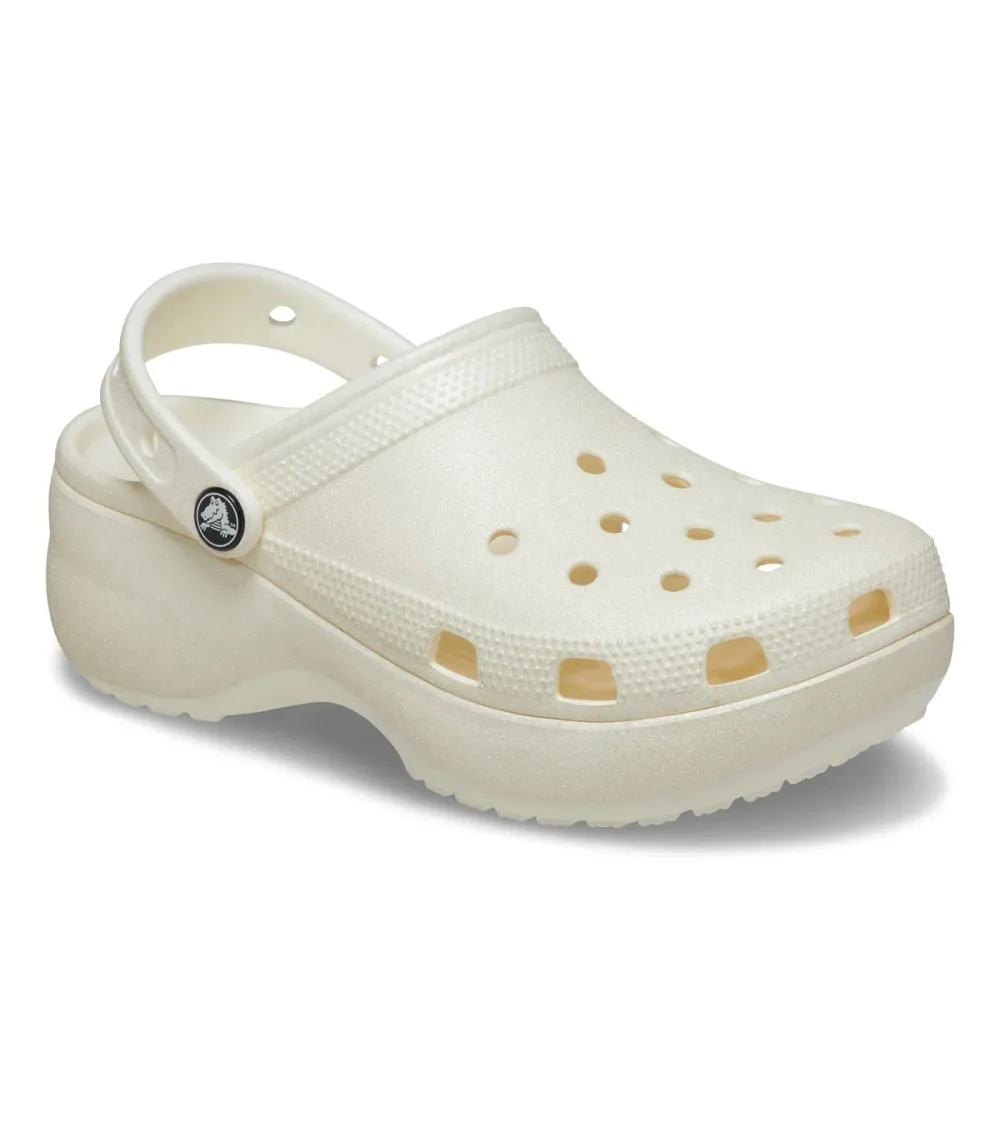 Crocs Classic Platform Glitter Clog | Fuix
