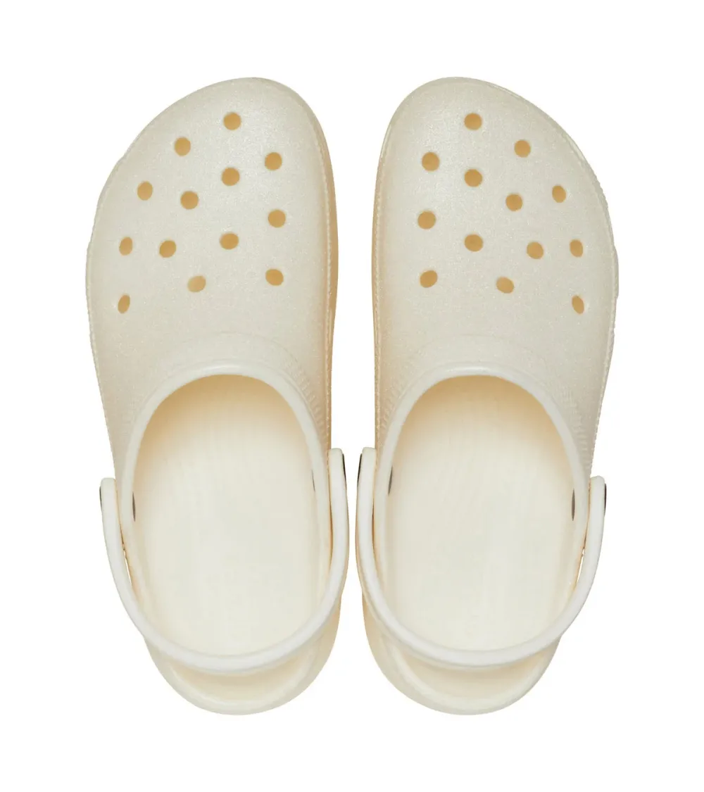 Crocs Classic Platform Glitter Clog | Fuix