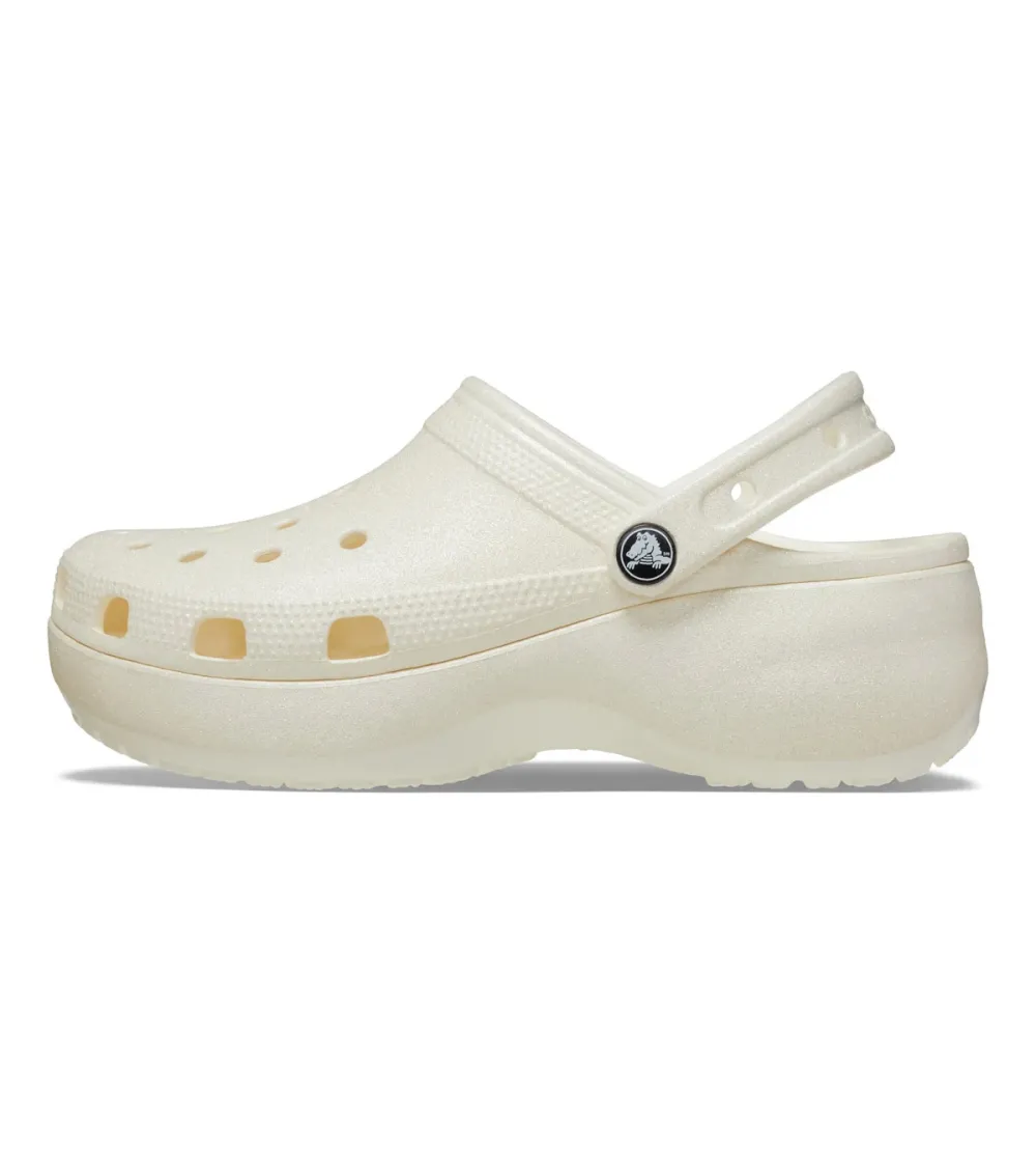 Crocs Classic Platform Glitter Clog | Fuix