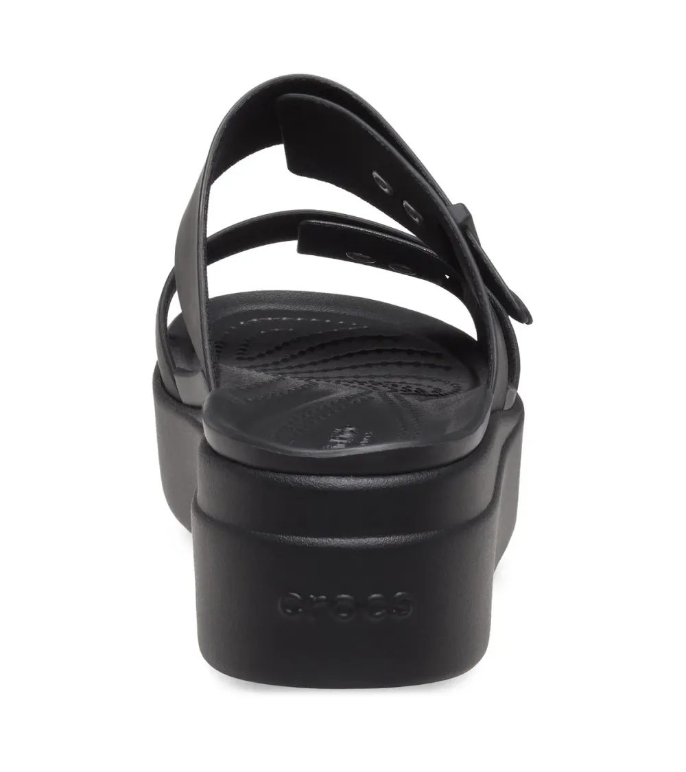 Crocs Brooklyn Buckle Low Wedge Sandal | Fuix