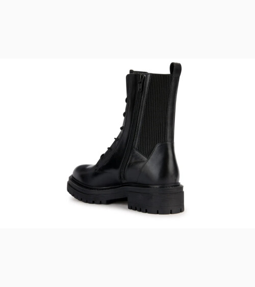 Botines Geox con cordones y tacón bloque