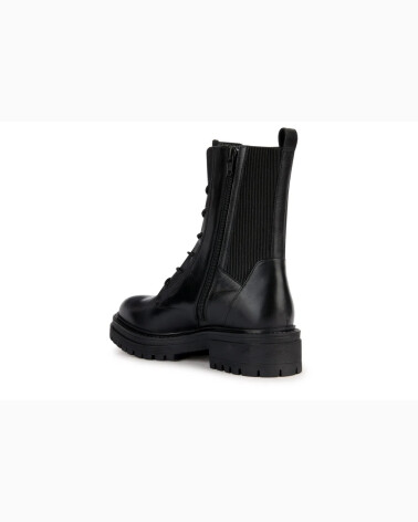 Geox bottines à lacets et talon bloc