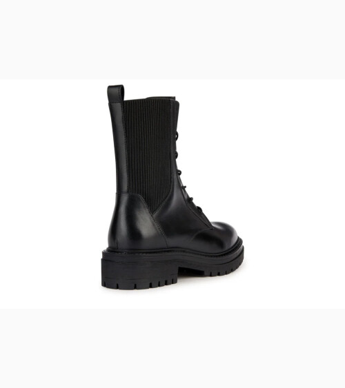 Botines Geox con cordones y tacón bloque