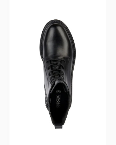 Botines Geox con cordones y tacón bloque
