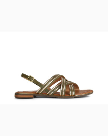 Sandalias planas Geox con tiras cruzadas