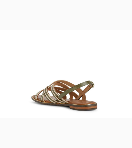 Sandalias planas Geox con tiras cruzadas