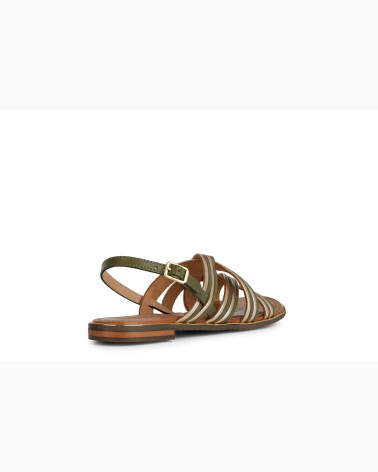 Sandalias planas Geox con tiras cruzadas