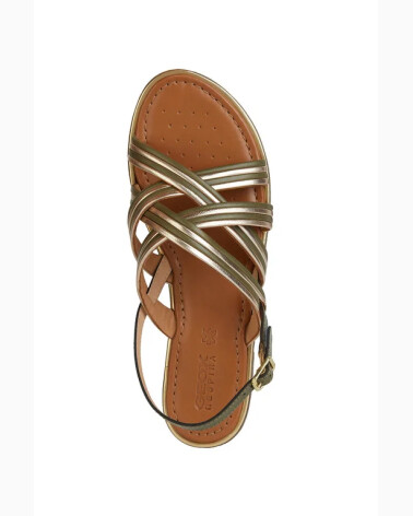 Sandalias planas Geox con tiras cruzadas