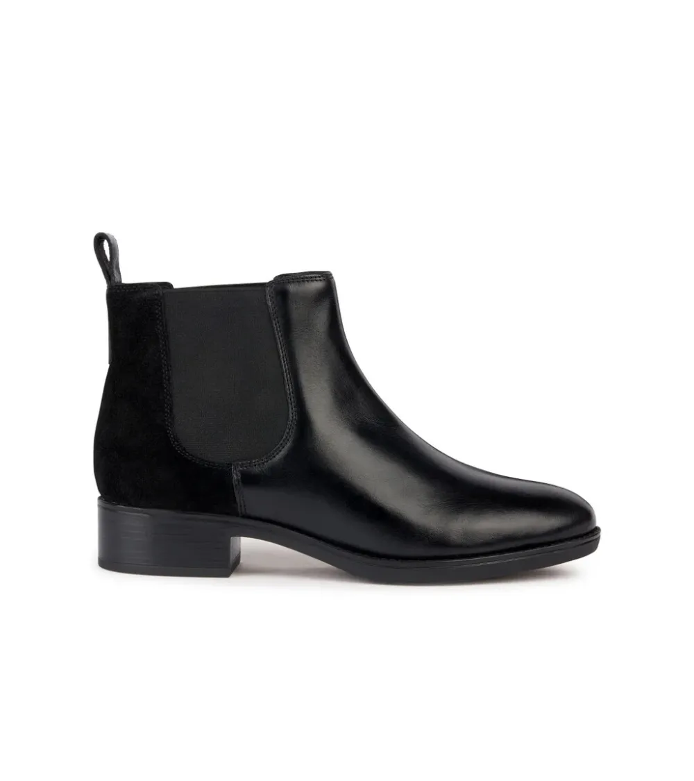 Geox stivaletti D Felicity con elastico laterale
