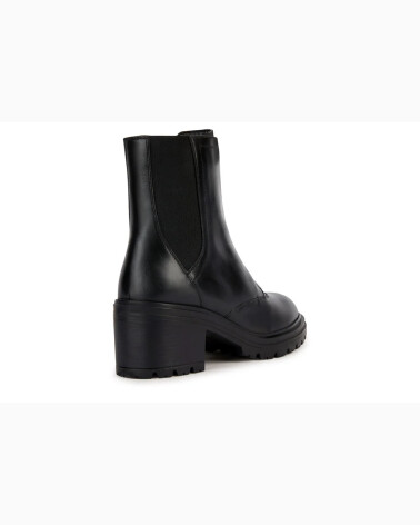 Geox ankle boots with heel and side zip
