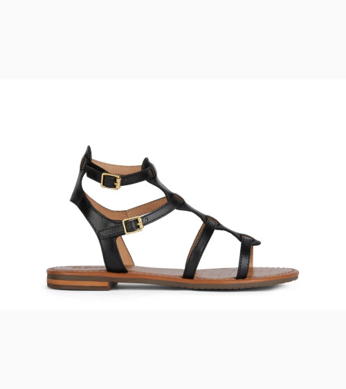 Geox sandalias planas con tiras cruzadas