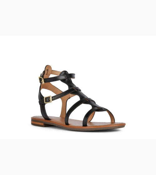 Geox sandalias planas con tiras cruzadas