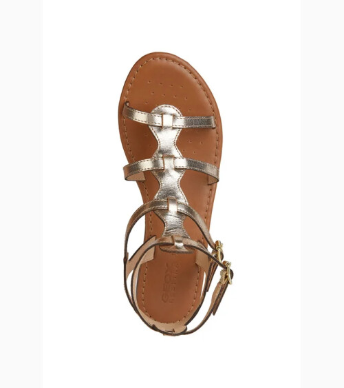 Geox sandali piatti con fascette incrociate