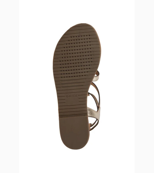 Geox flache Sandalen mit gekreuzten Riemen