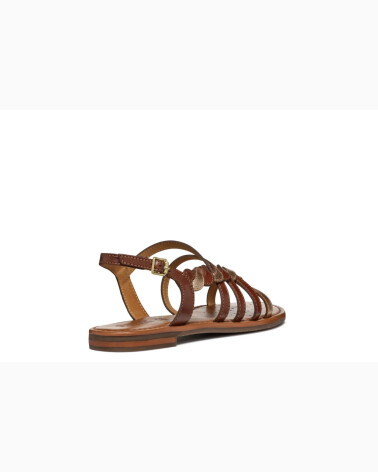 Geox sandalias planas con tirantes de piel