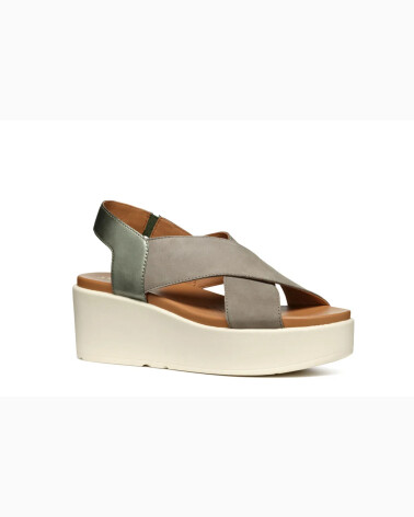 Geox sandali con zeppa donna