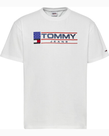 T-shirt Tommy Jeans con logo frontale