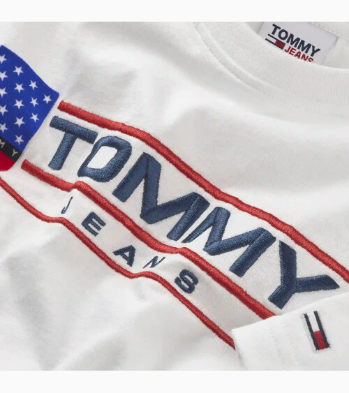 T-shirt Tommy Jeans con logo frontale