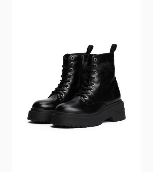 Tommy Hilfiger chunky Lederstiefel