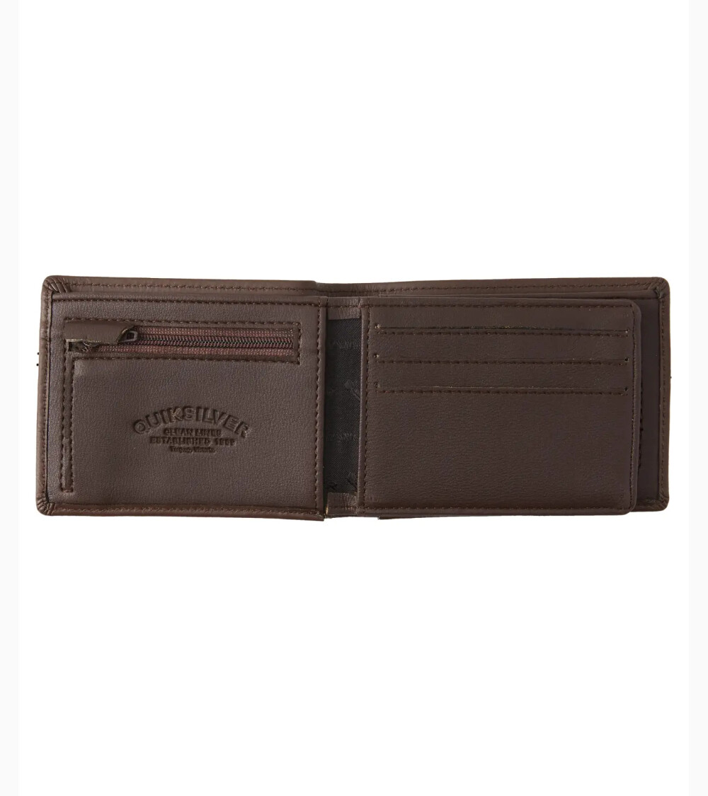 Quiksilver Slim Wallet mit Reißverschluss