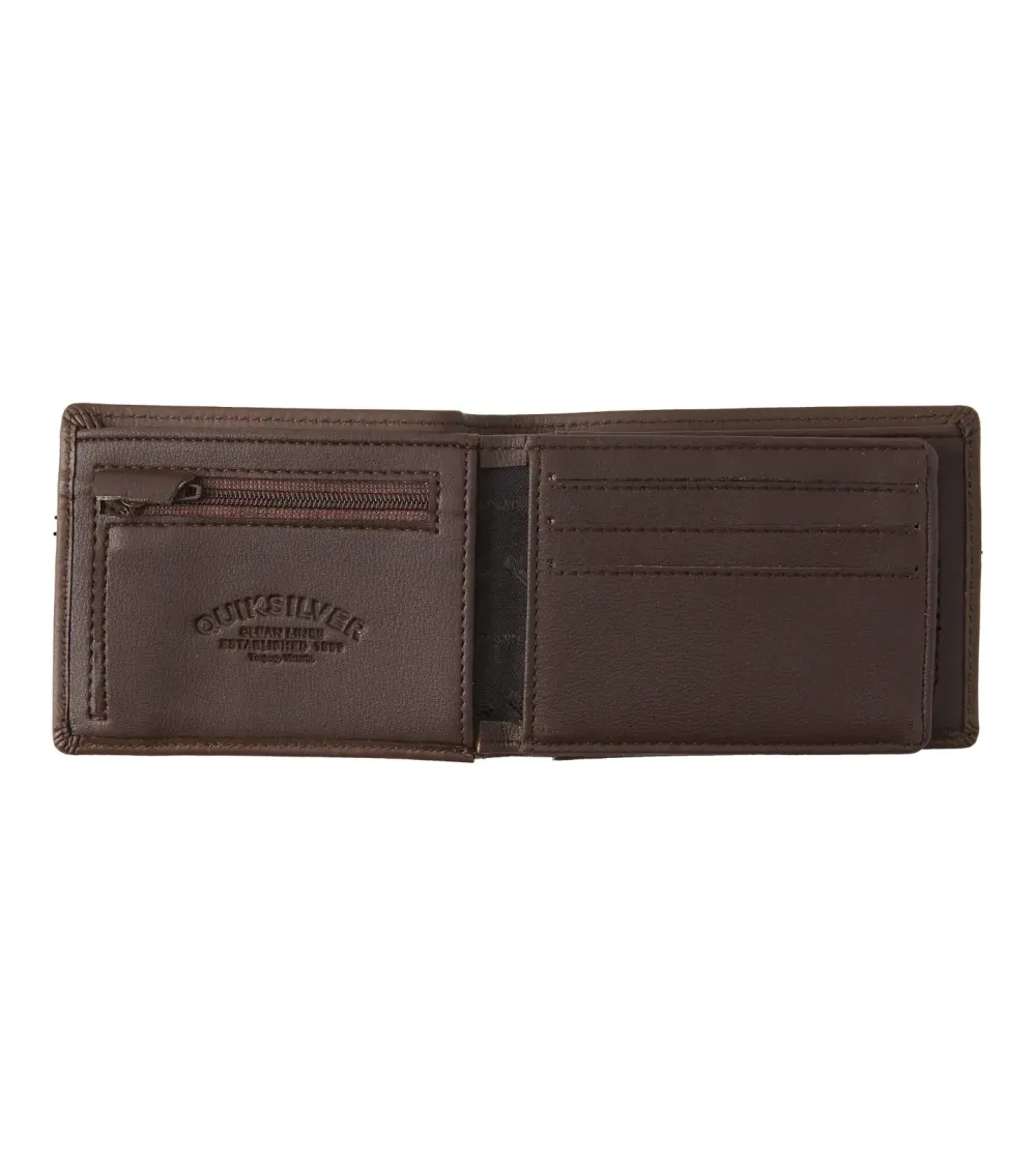 Quiksilver Slim Wallet mit Reißverschluss
